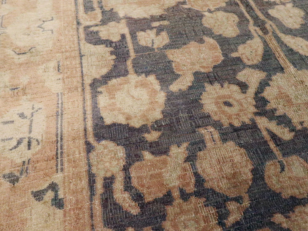 Antique Indian Agra Carpet, No.13970 - Staging