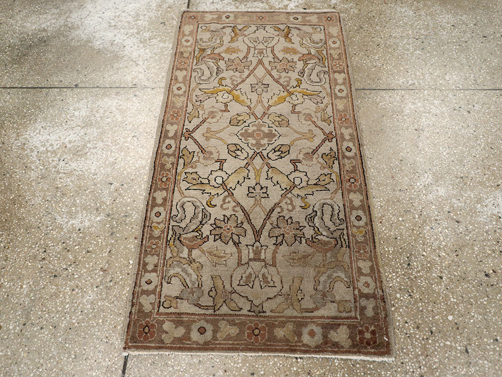 Antique Indian Lahore Rug, No.13977 - Staging