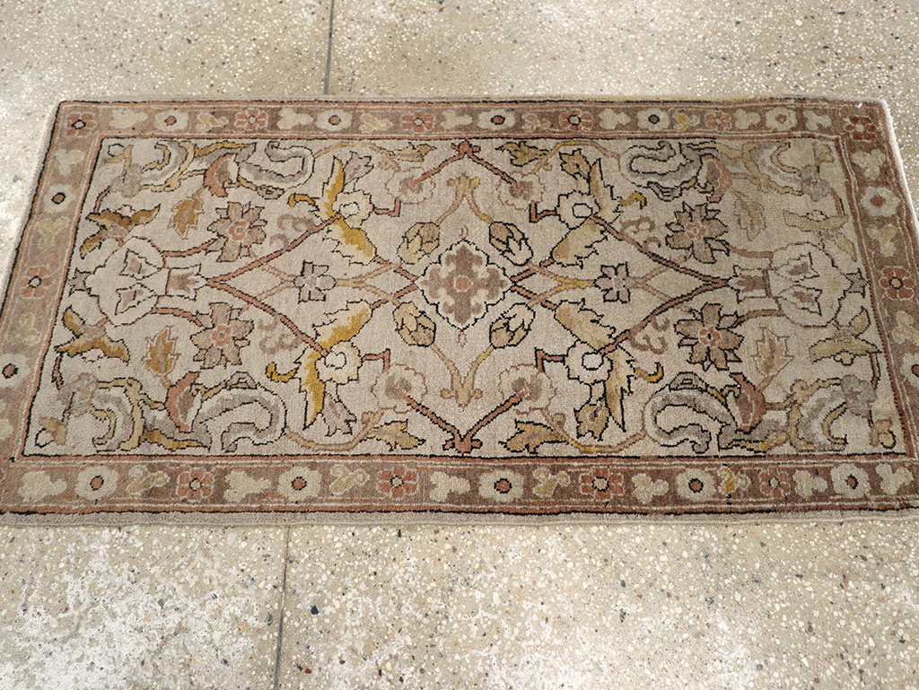 Antique Indian Lahore Rug, No.13977 - Staging