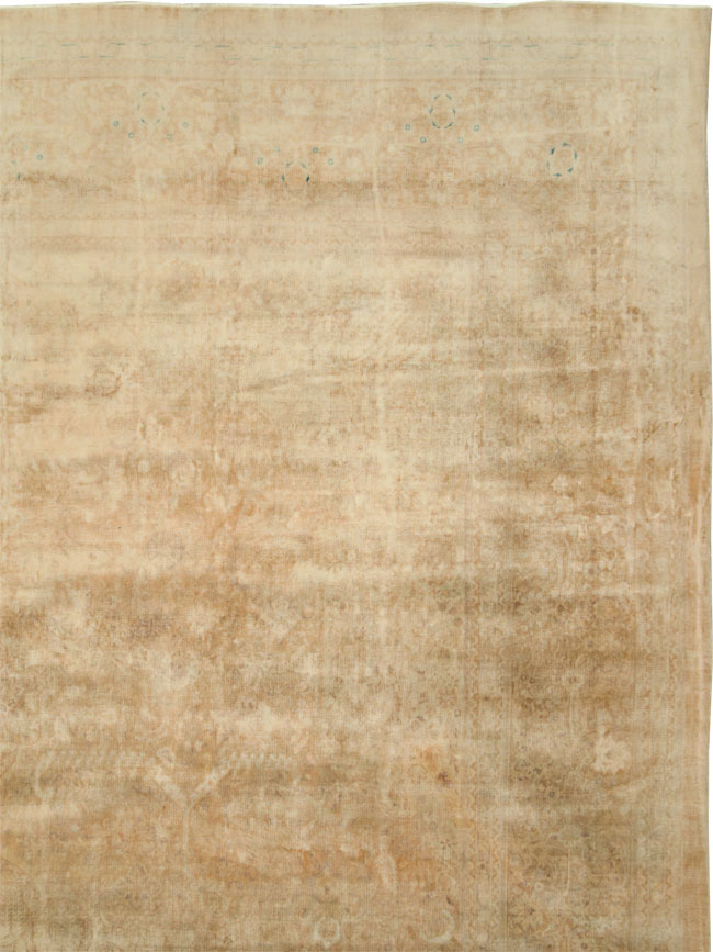 Antique Persian Tabriz Carpet, No.13986 - Staging