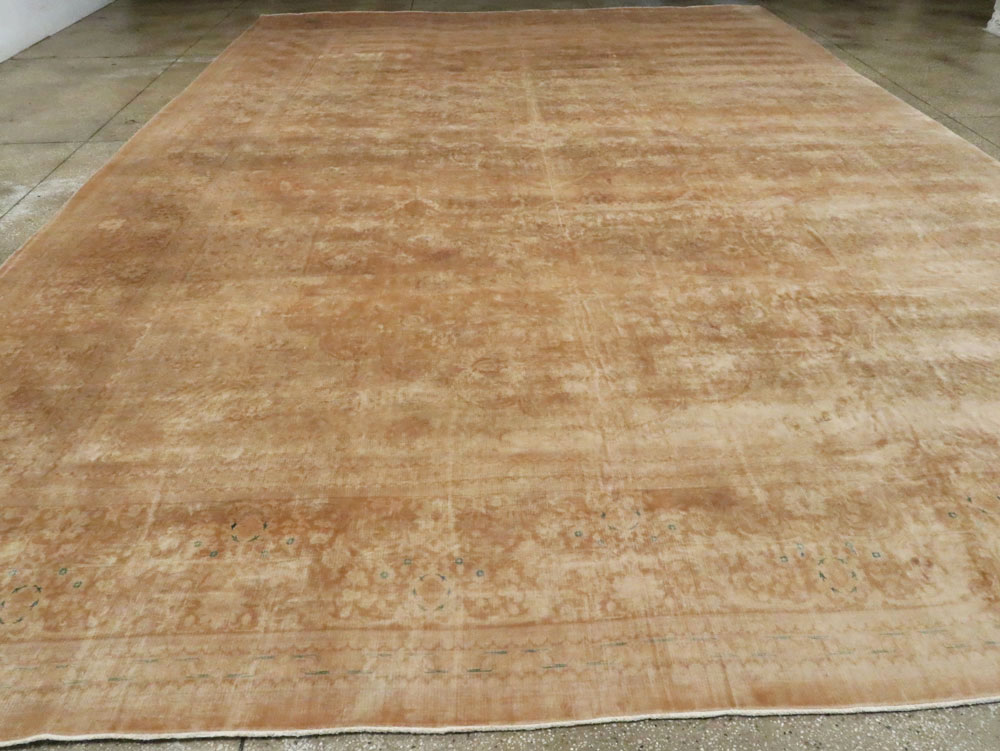 Antique Persian Tabriz Carpet, No.13986 - Staging