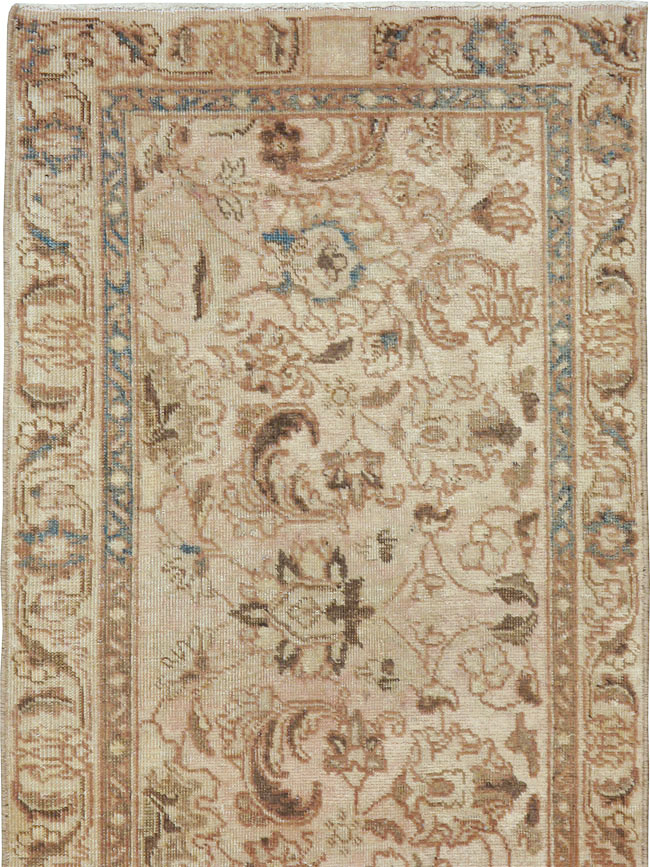 Vintage Persian Tabriz Runner, No.14027 - Staging