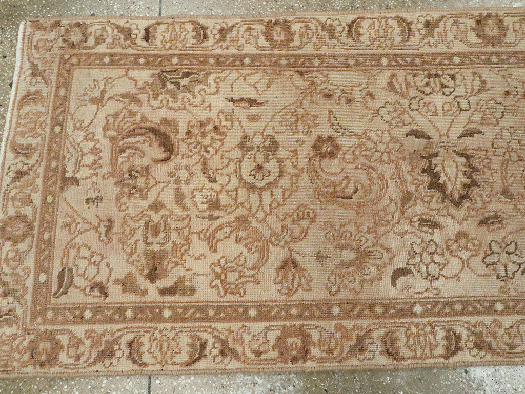 Vintage Persian Tabriz Runner, No.14027 - Staging