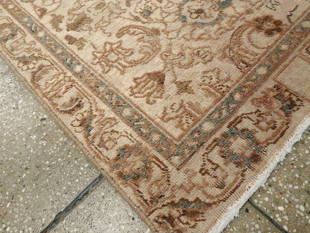 Vintage Persian Tabriz Runner, No.14027 - Staging