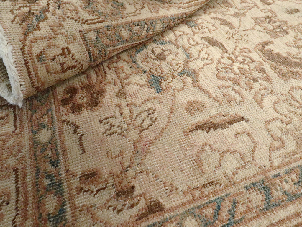 Vintage Persian Tabriz Runner, No.14027 - Staging