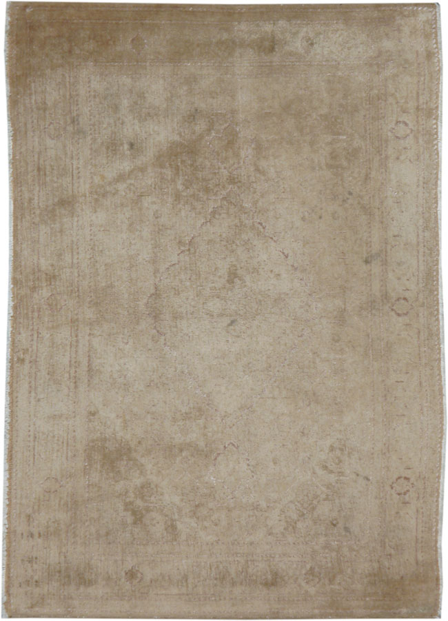 Vintage Persian Tabriz Rug, No.14059 - Staging