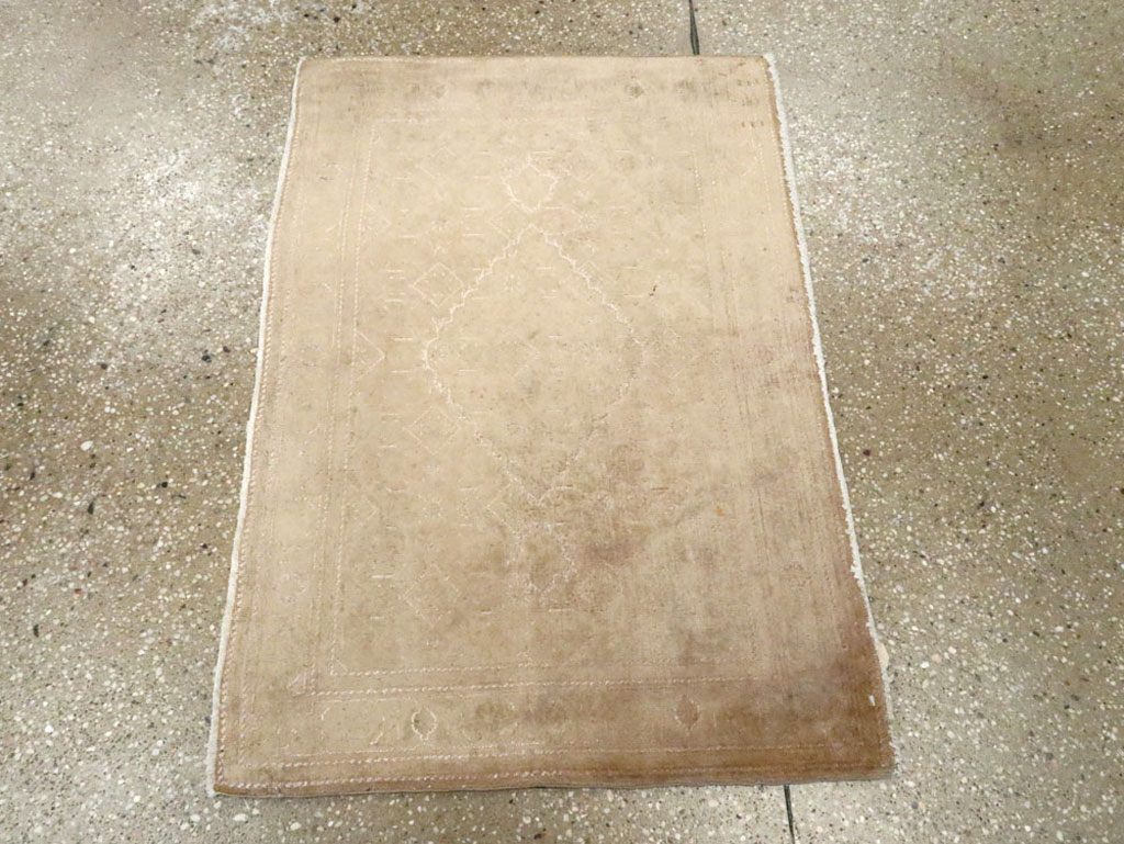 Vintage Persian Tabriz Rug, No.14059 - Staging