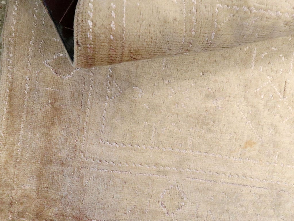 Vintage Persian Tabriz Rug, No.14059 - Staging