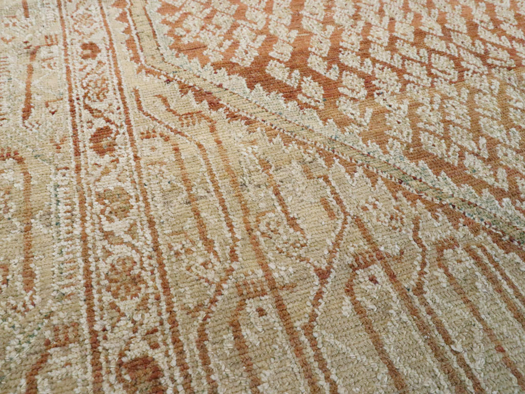 Vintage Persian Malayer Rug, No.14083 - Staging