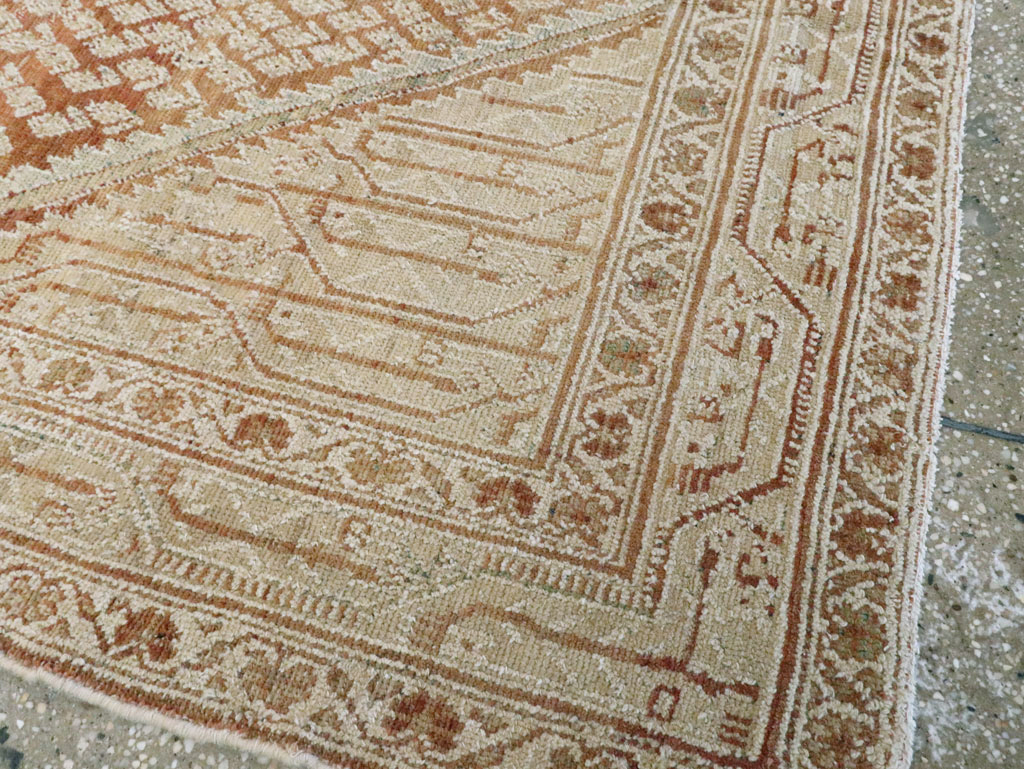 Vintage Persian Malayer Rug, No.14083 - Staging