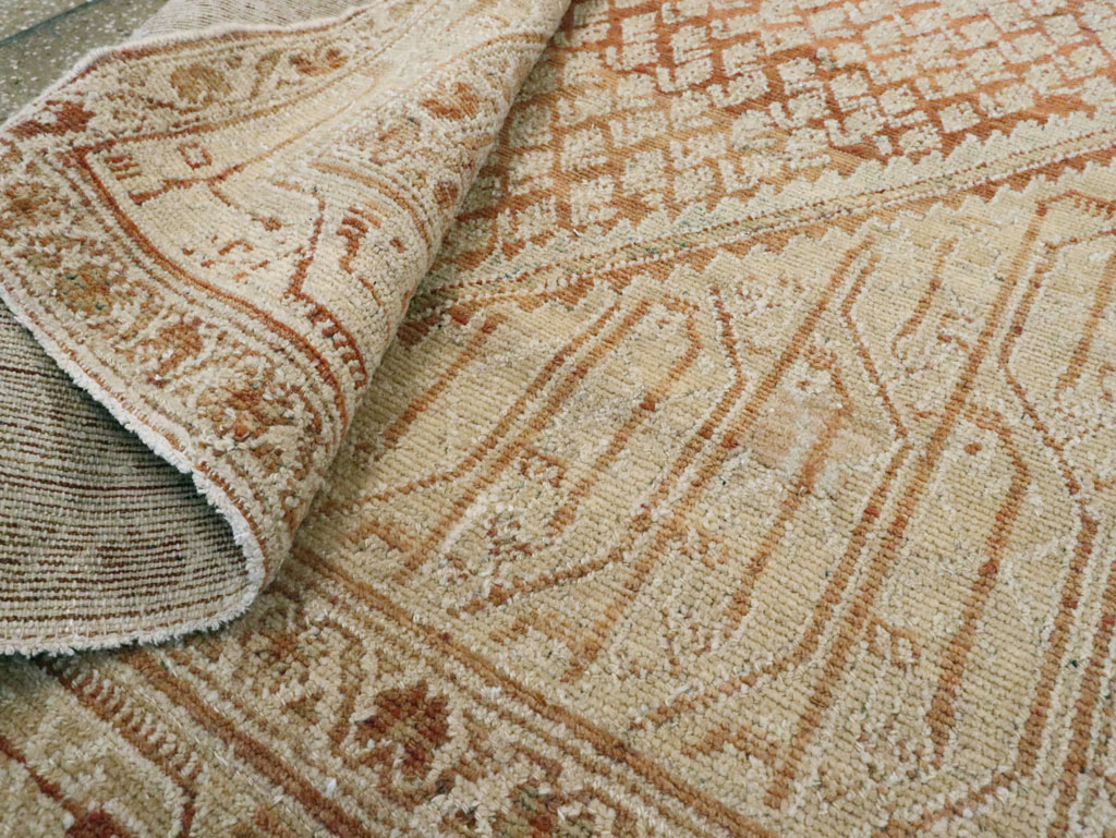 Vintage Persian Malayer Rug, No.14083 - Staging