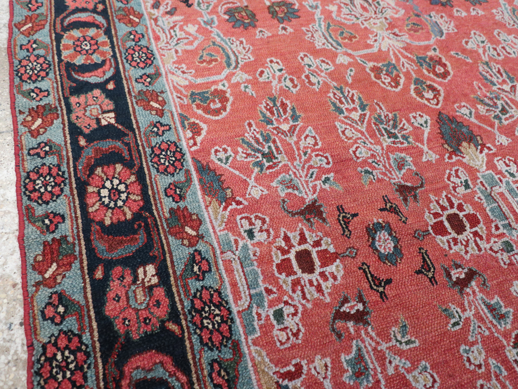 Vintage Persian Malayer Rug, No.14114 - Staging