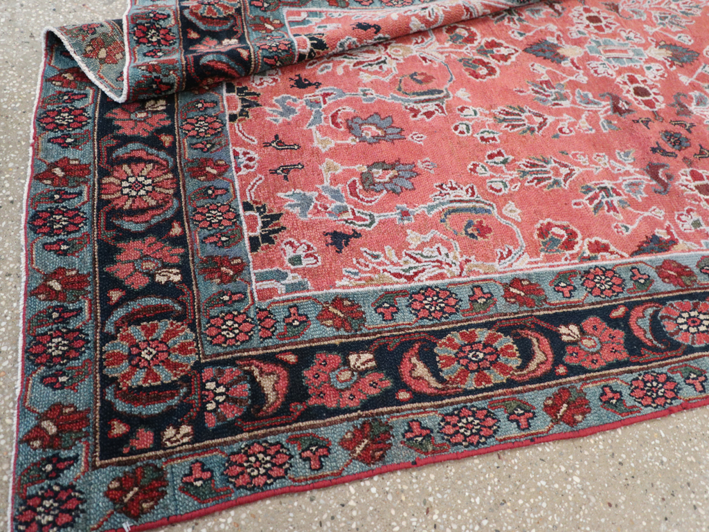 Vintage Persian Malayer Rug, No.14114 - Staging
