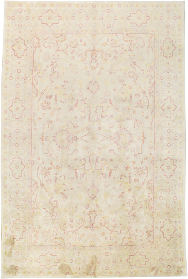 Vintage Indian Lahore Carpet, No.14120 - Staging