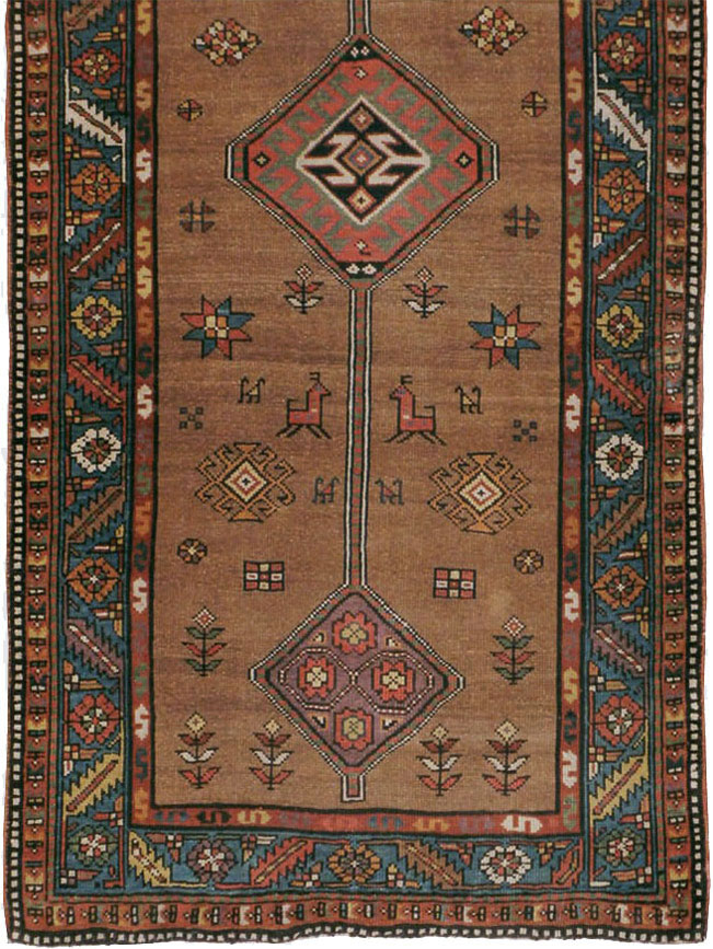Antique Persian Serab Runner, No.14122 - Staging