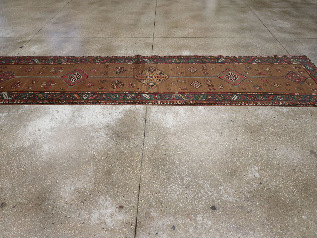 Antique Persian Serab Runner, No.14122 - Staging