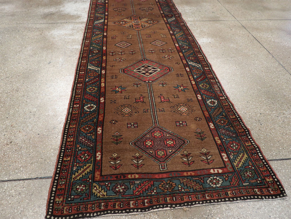 Antique Persian Serab Runner, No.14122 - Staging