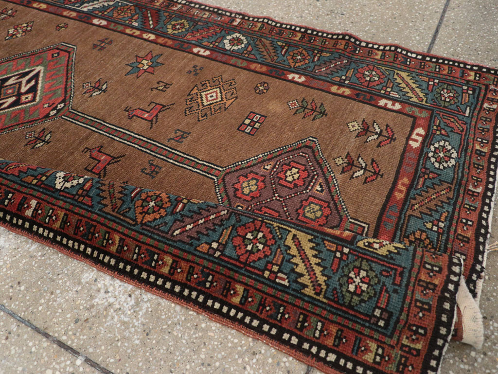 Antique Persian Serab Runner, No.14122 - Staging