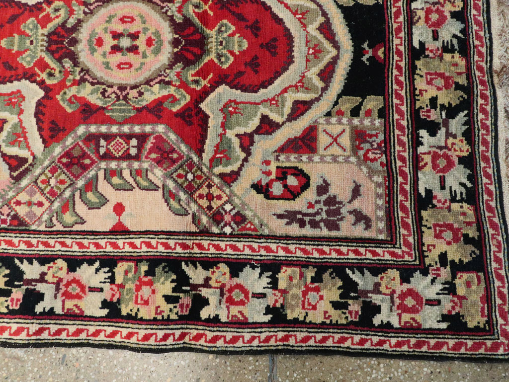 Antique Caucasian Karabagh Runner, No.14123 - Staging
