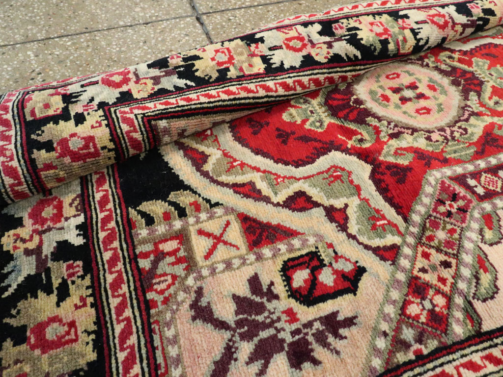Antique Caucasian Karabagh Runner, No.14123 - Staging
