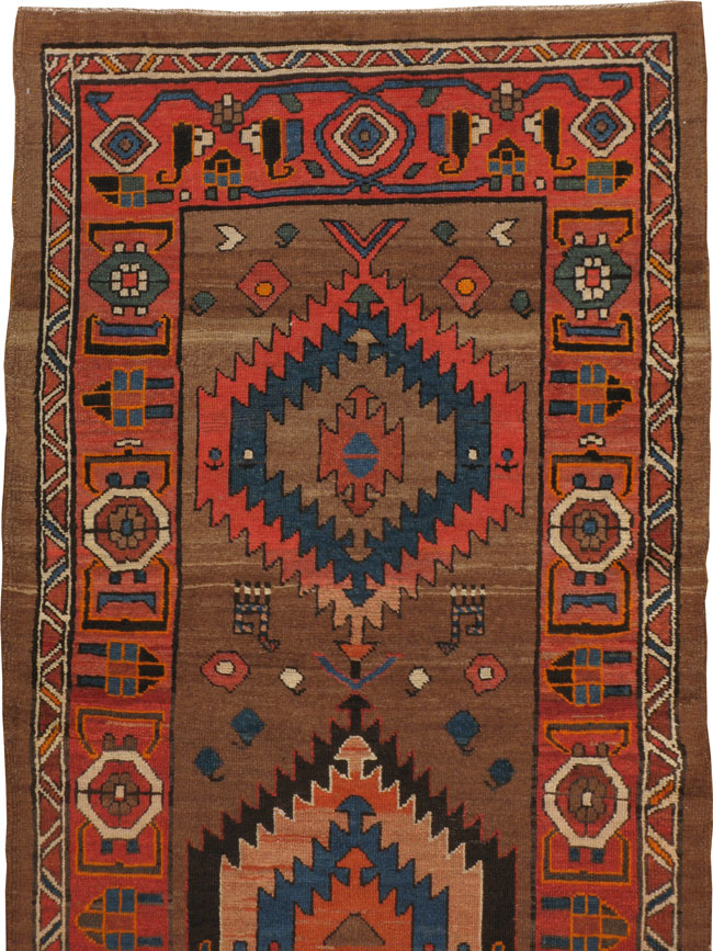 Antique Persian Serab Runner, No.14144 - Staging