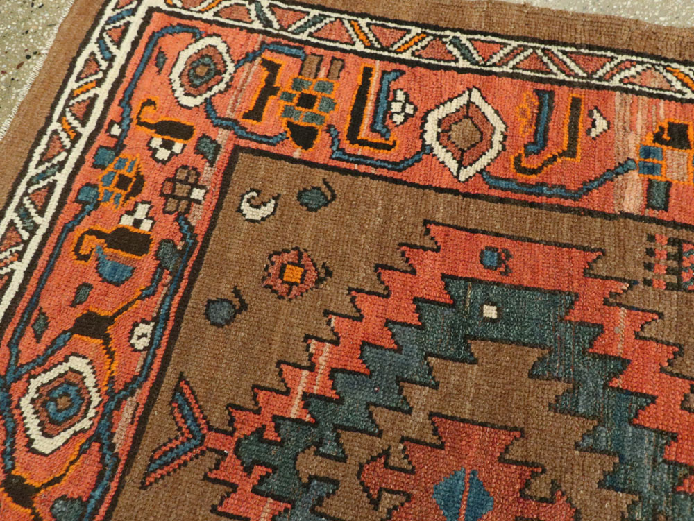 Antique Persian Serab Runner, No.14144 - Staging