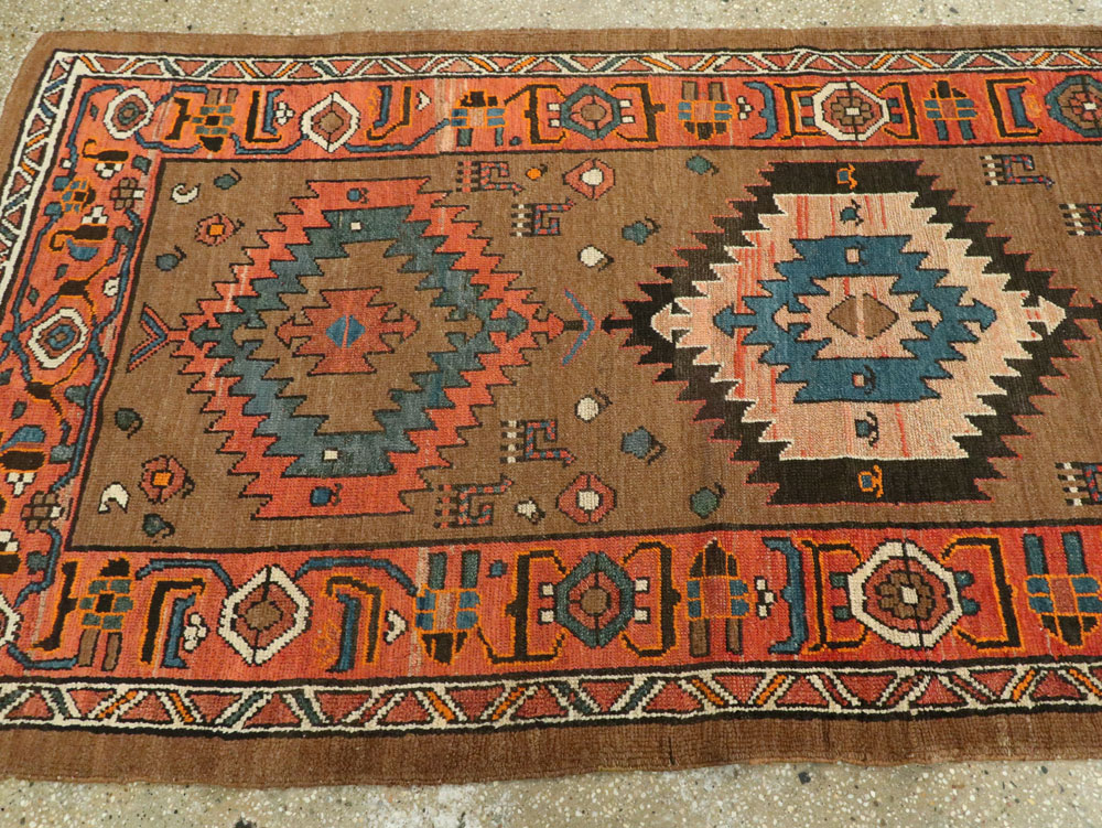 Antique Persian Serab Runner, No.14144 - Staging