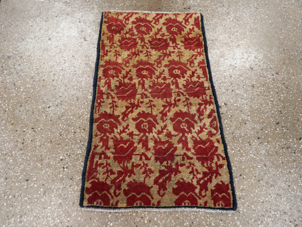 Antique Persian Tabriz Rug, No.14159 - Staging