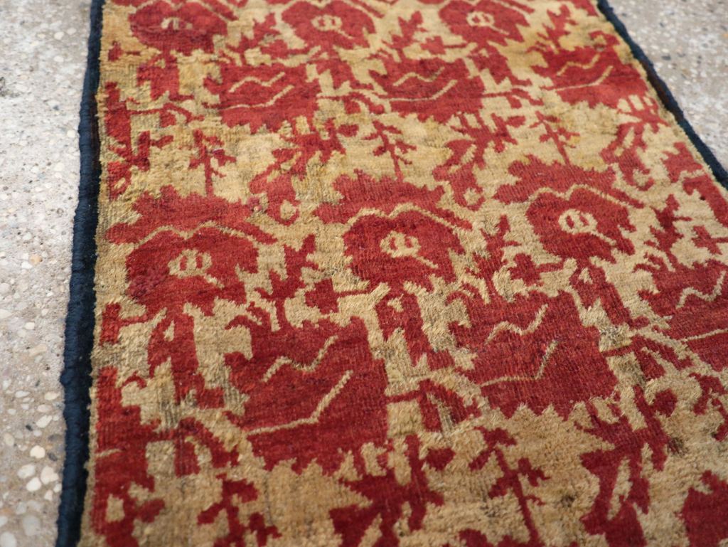 Antique Persian Tabriz Rug, No.14159 - Staging
