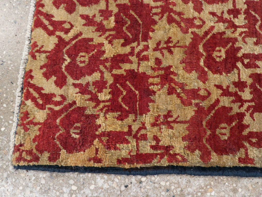 Antique Persian Tabriz Rug, No.14159 - Staging