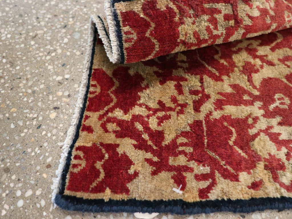 Antique Persian Tabriz Rug, No.14159 - Staging