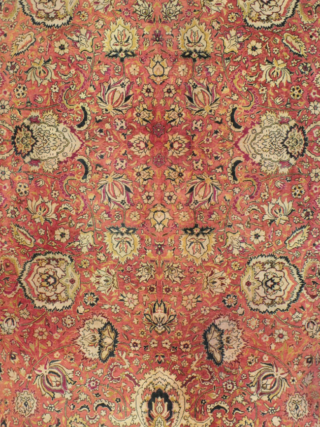 Antique Indian Lahore Carpet, No.14162 - Staging