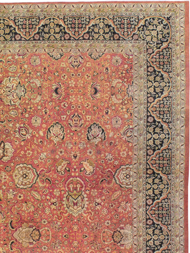 Antique Indian Lahore Carpet, No.14162 - Staging