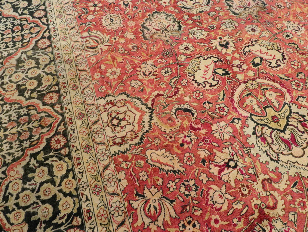 Antique Indian Lahore Carpet, No.14162 - Staging