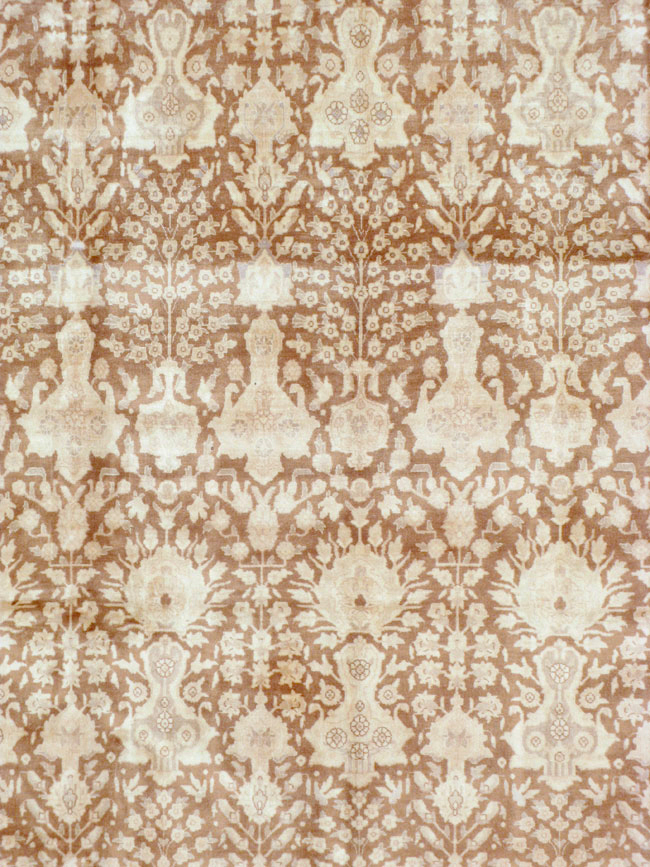 Vintage Persian Tabriz Carpet, No.14177 - Staging