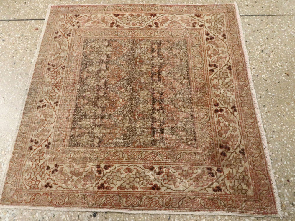Antique Persian Tabriz Hagi Jalili Rug, No.14180 - Staging