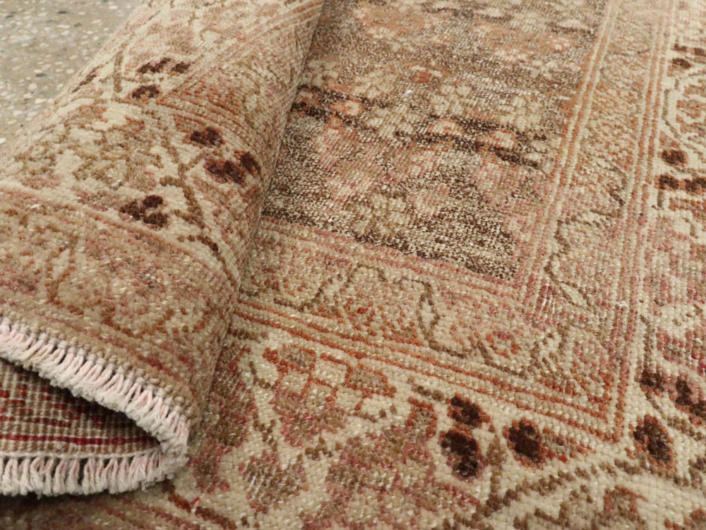 Antique Persian Tabriz Hagi Jalili Rug, No.14180 - Staging