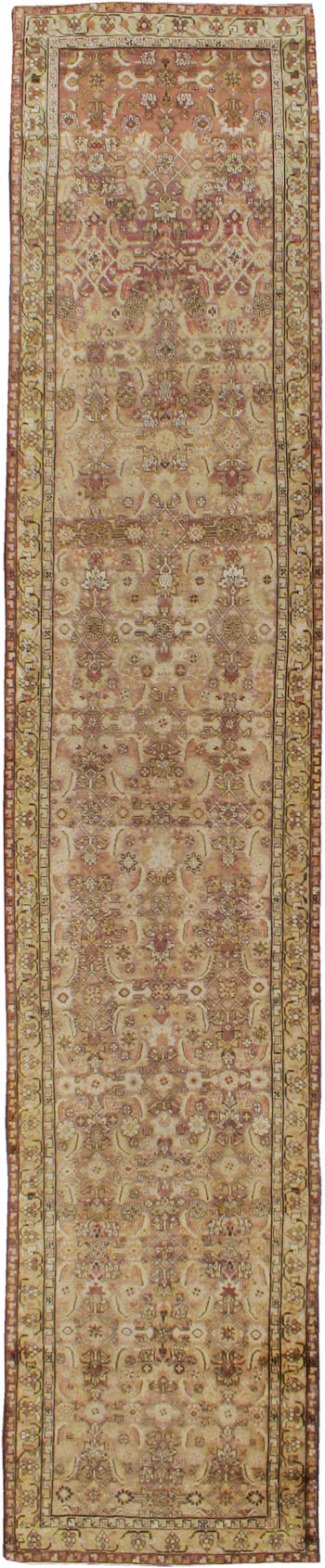 Antique Caucasian Karabagh Runner, No.14186 - Staging