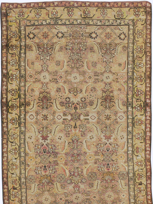 Antique Caucasian Karabagh Runner, No.14186 - Staging