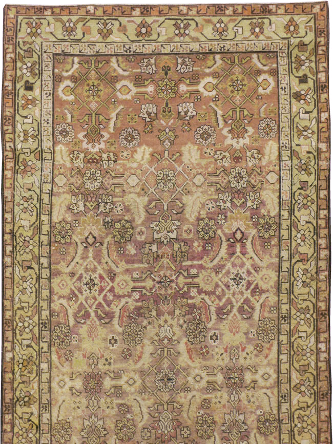 Antique Caucasian Karabagh Runner, No.14186 - Staging