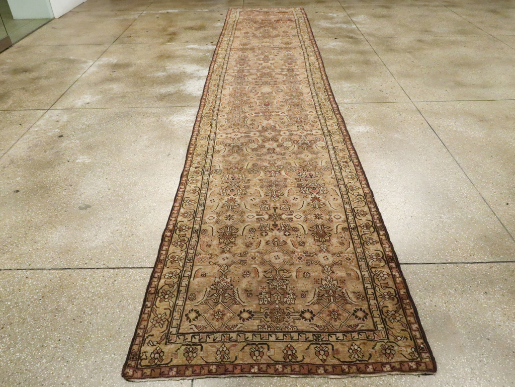 Antique Caucasian Karabagh Runner, No.14186 - Staging