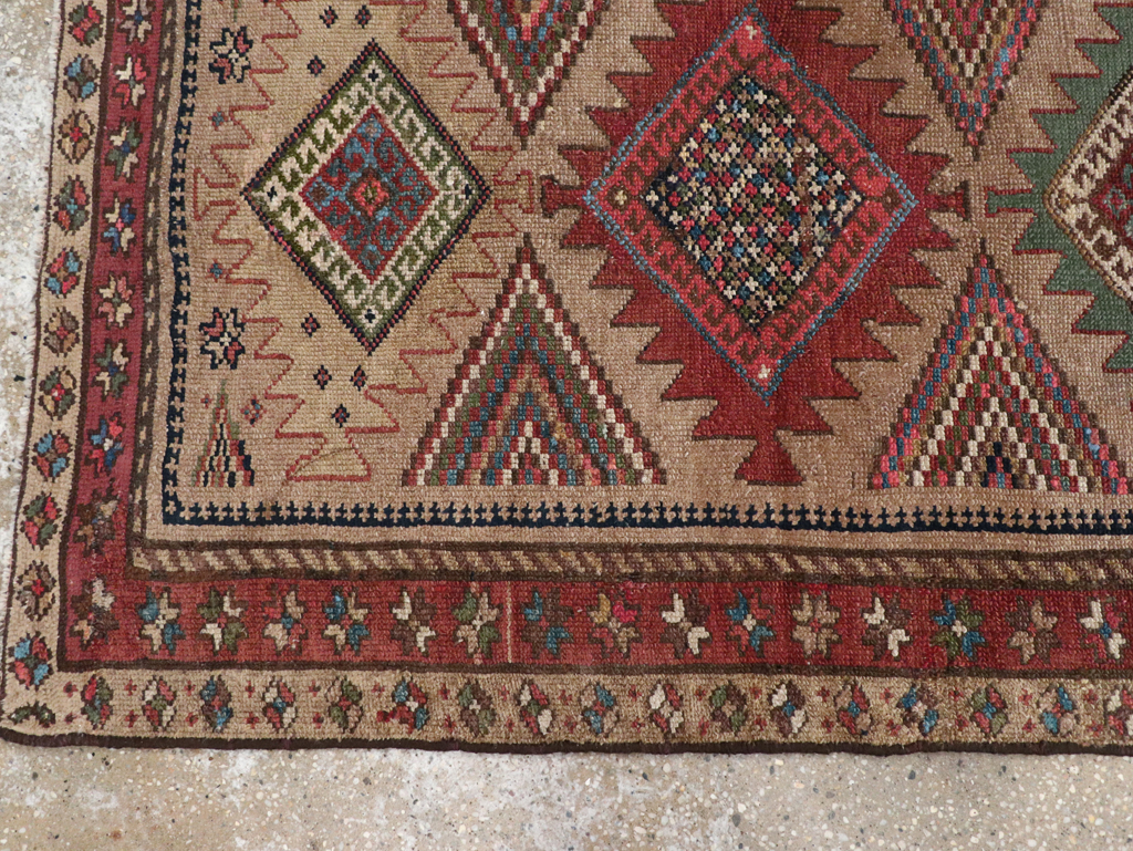 Antique Persian Serab Runner, No.14219 - Staging