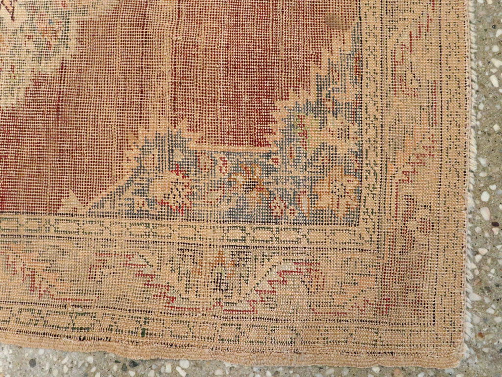 Vintage Turkish Kayseri Rug, No.14231 - Staging