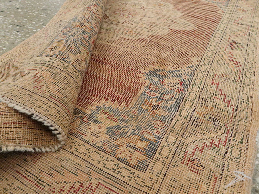 Vintage Turkish Kayseri Rug, No.14231 - Staging