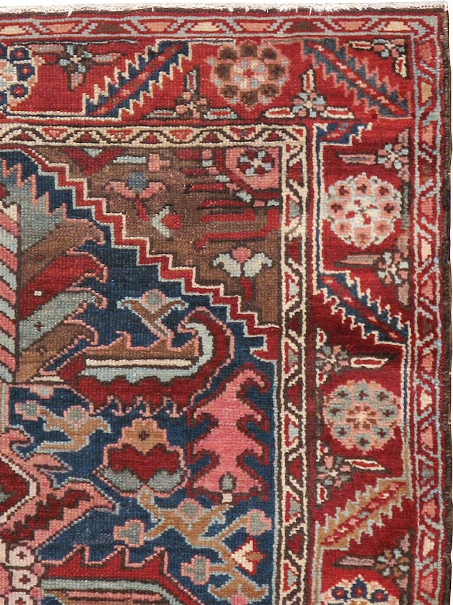 Antique Persian Karajeh Rug, No.14233 - Staging