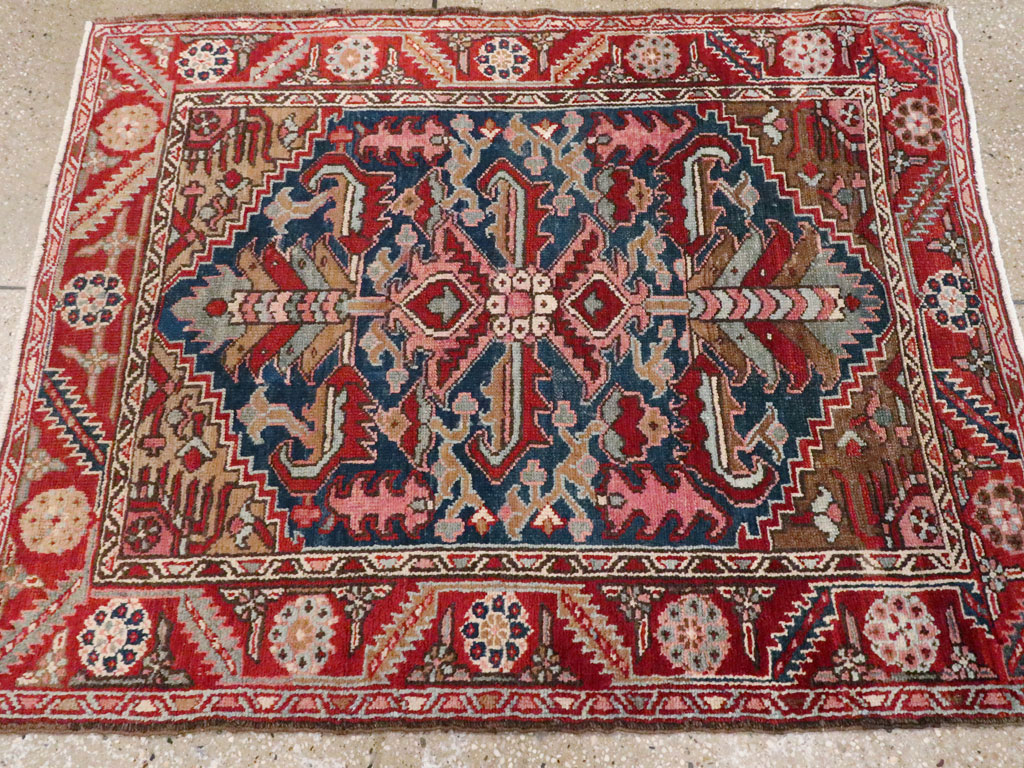 Antique Persian Karajeh Rug, No.14233 - Staging