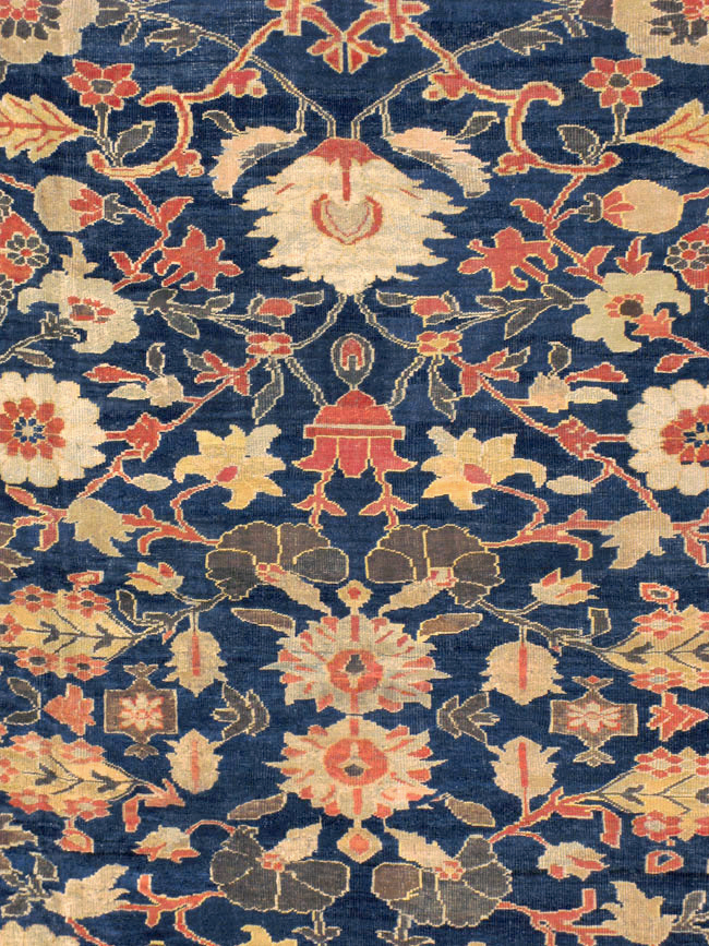 Antique Persian Sultanabad Carpet, No.14235 - Staging