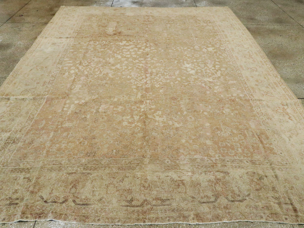 Antique Indian Lahore Carpet, No.14240 - Staging