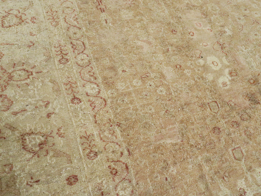 Antique Indian Lahore Carpet, No.14240 - Staging