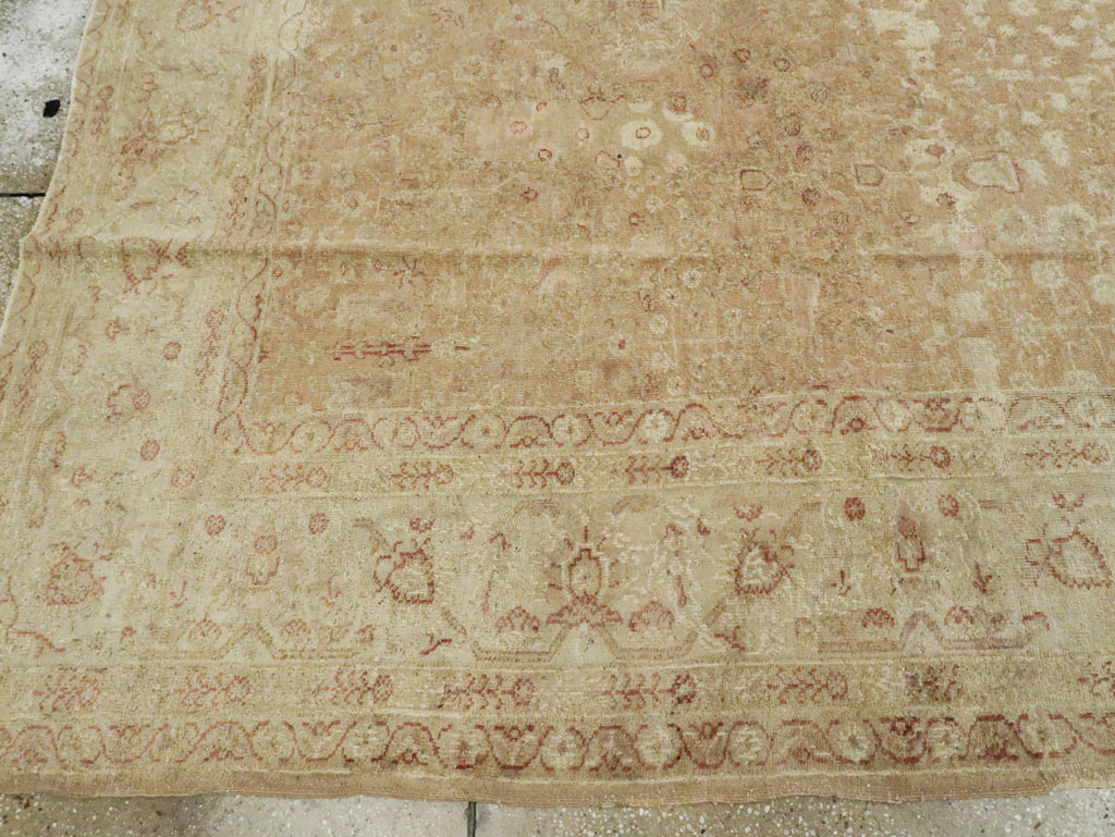 Antique Indian Lahore Carpet, No.14240 - Staging